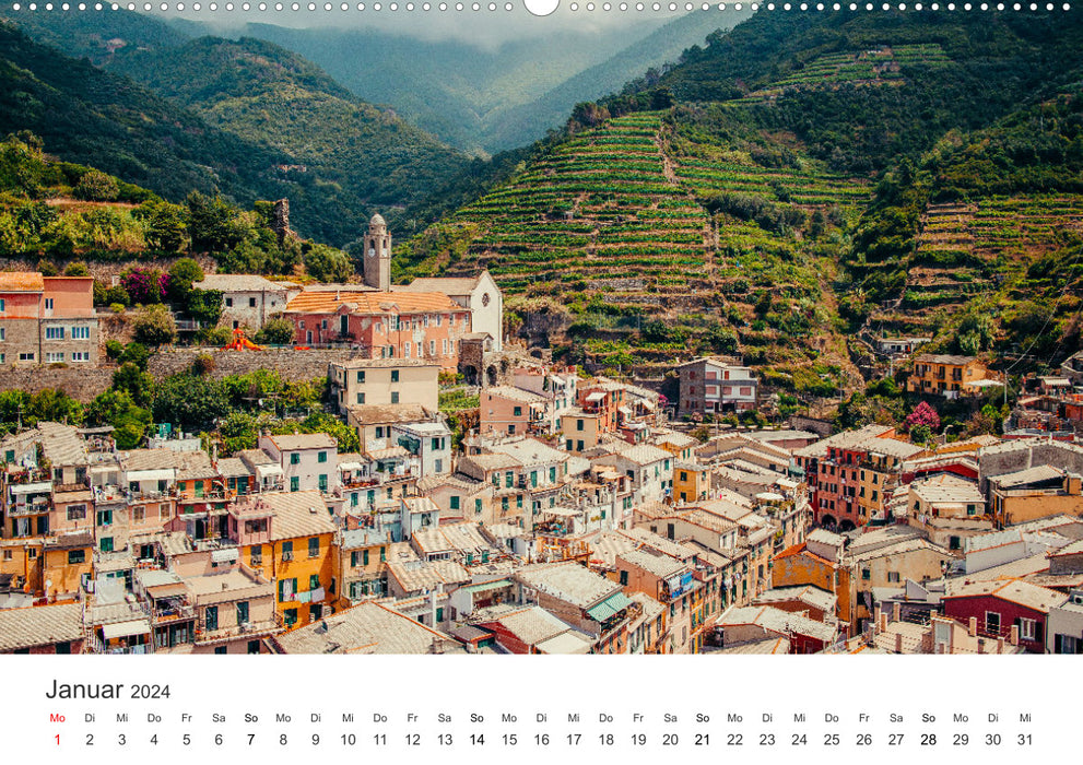 Traumdestination Italien (CALVENDO Premium Wandkalender 2024)