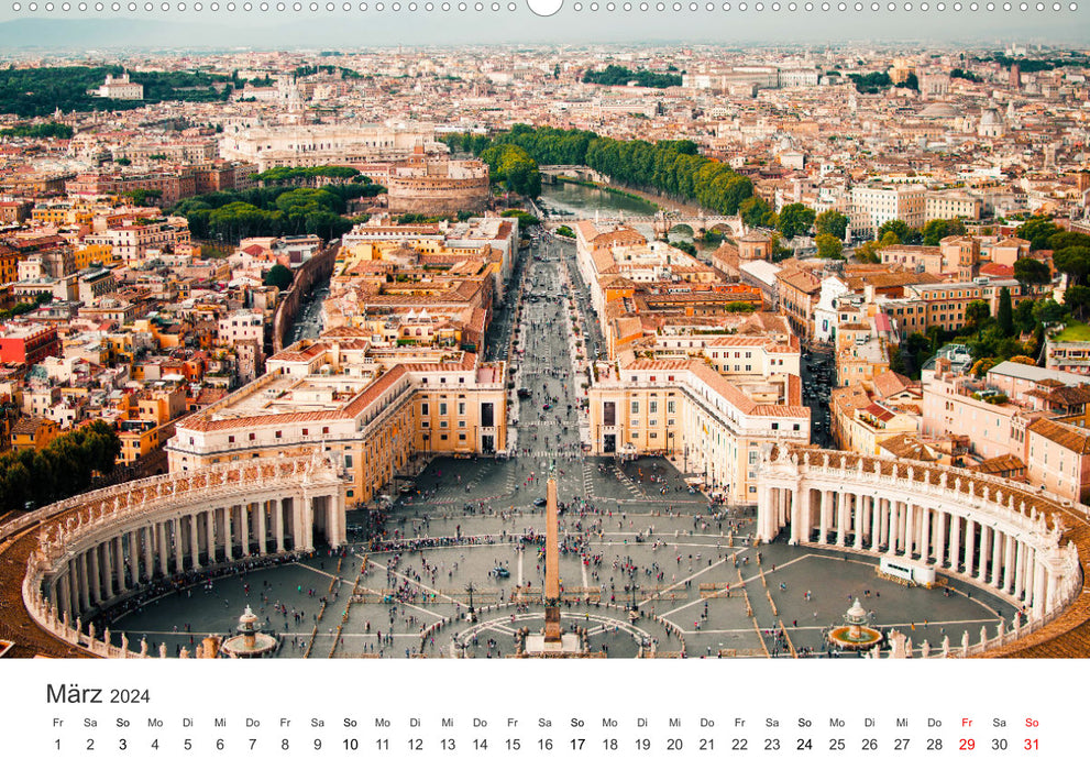Traumdestination Italien (CALVENDO Premium Wandkalender 2024)