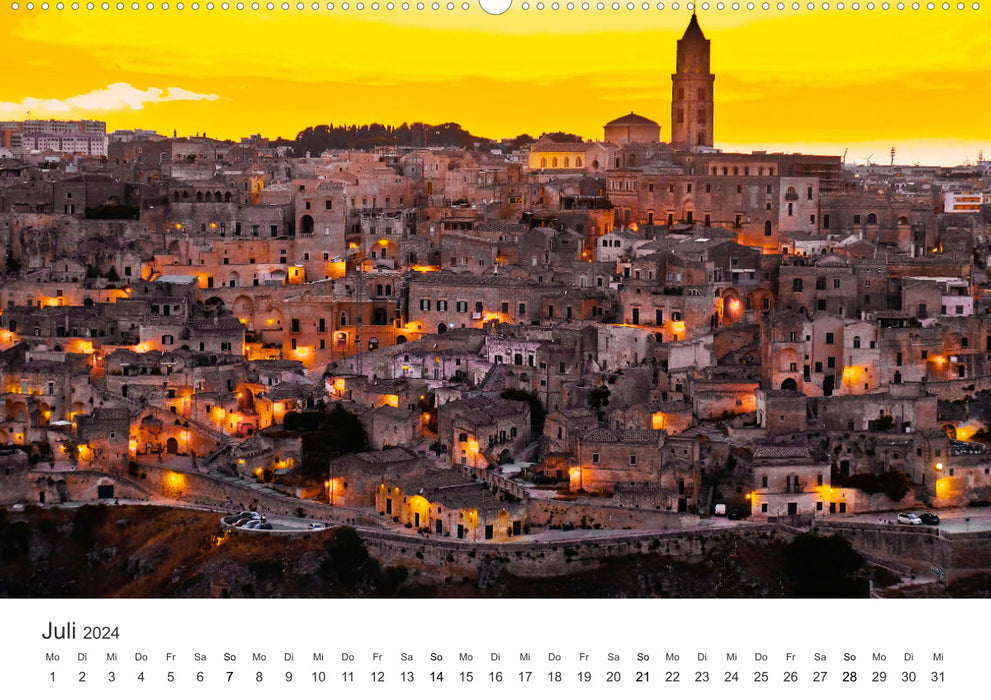 Destination de rêve Italie (Calvendo Premium Wall Calendar 2024) 