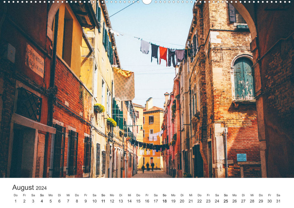 Destination de rêve Italie (Calvendo Premium Wall Calendar 2024) 