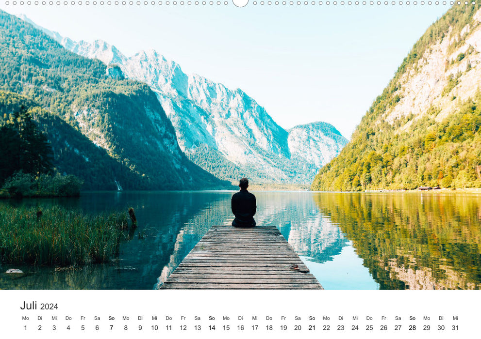 Mindfulness - For a life with more balance. (CALVENDO wall calendar 2024) 