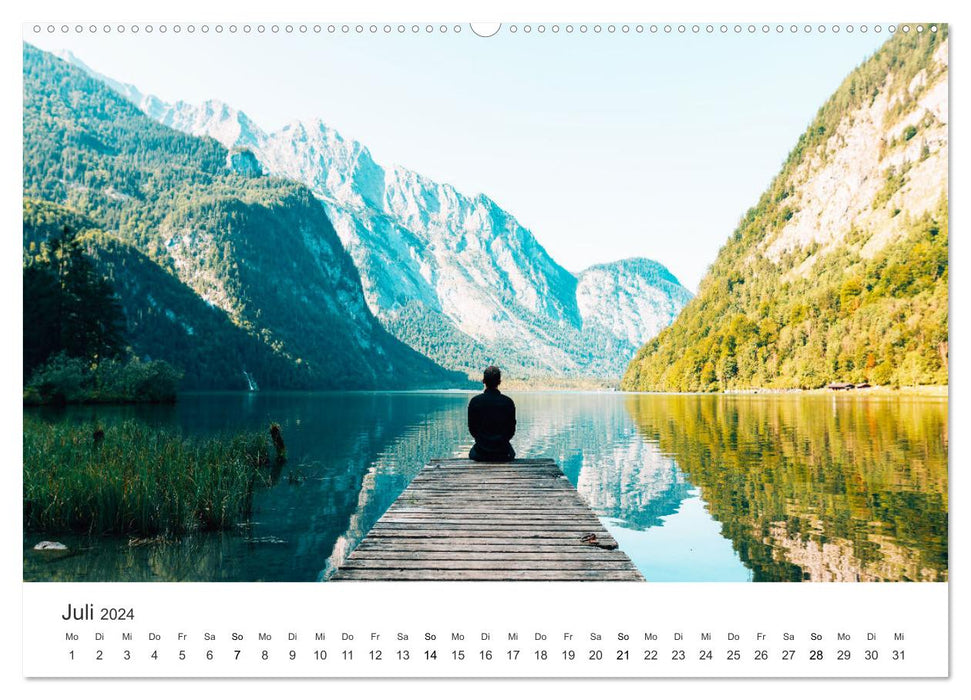 Achtsamkeit - Für ein Leben mit mehr Balance. (CALVENDO Premium Wandkalender 2024)