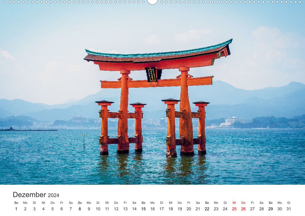 Japan - Land der Kontraste (CALVENDO Wandkalender 2024)