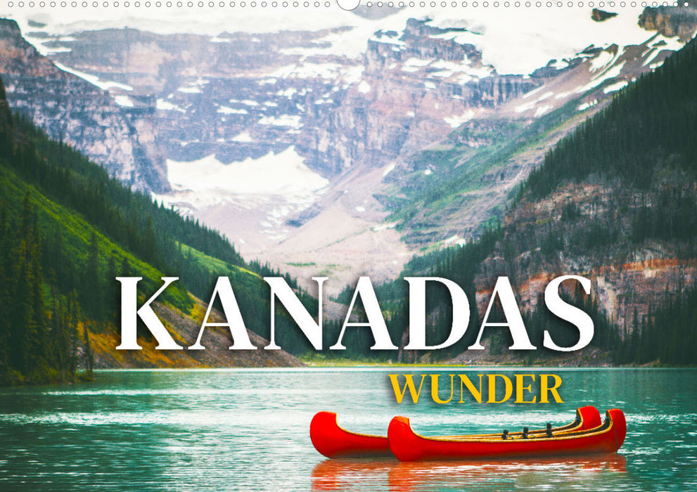Canada's Wonders (CALVENDO Wall Calendar 2024) 