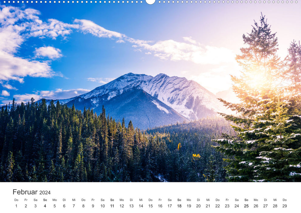 Canada's Wonders (CALVENDO Wall Calendar 2024) 