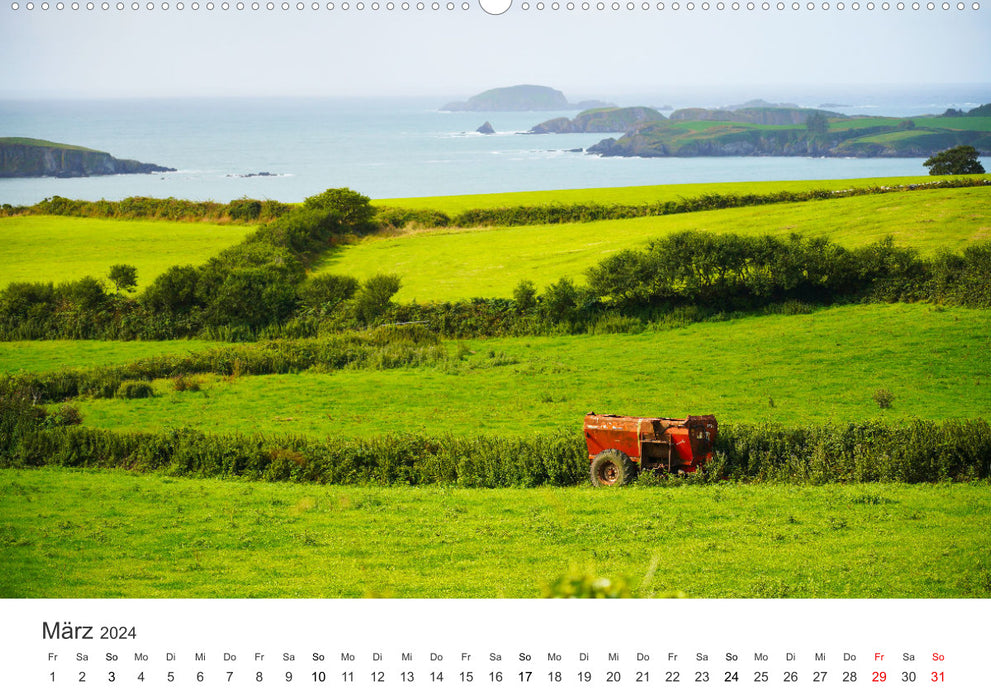 Adventure Island Ireland (CALVENDO Premium Wall Calendar 2024) 