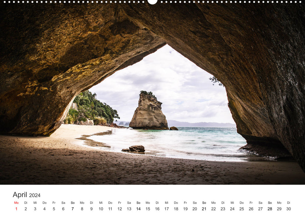 Natural spectacle New Zealand (CALVENDO Premium Wall Calendar 2024) 