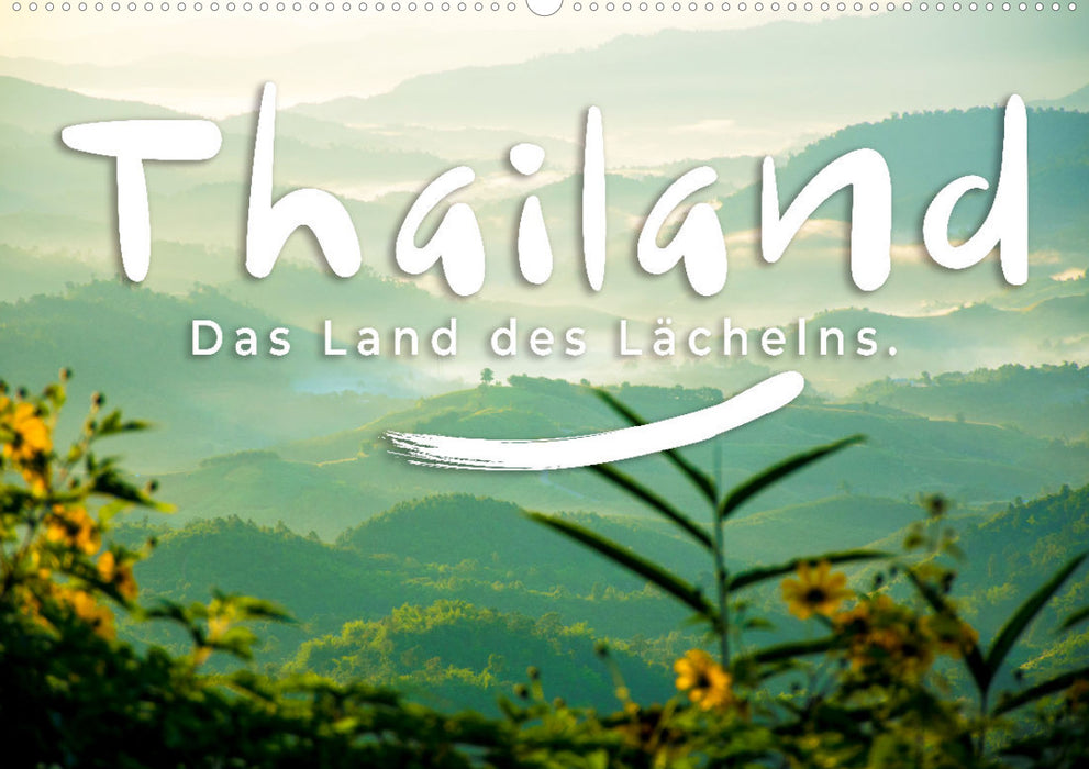 Thailand - The Land of Smiles. (CALVENDO wall calendar 2024) 