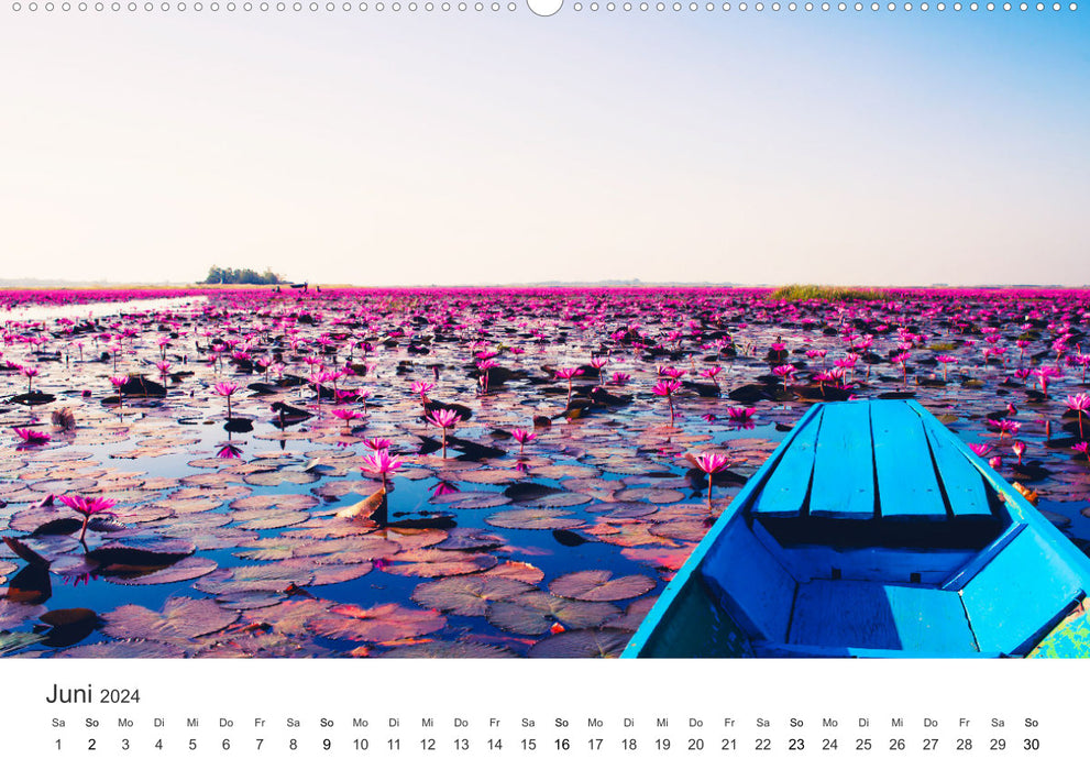 Thailand - The Land of Smiles. (CALVENDO Premium Wall Calendar 2024) 