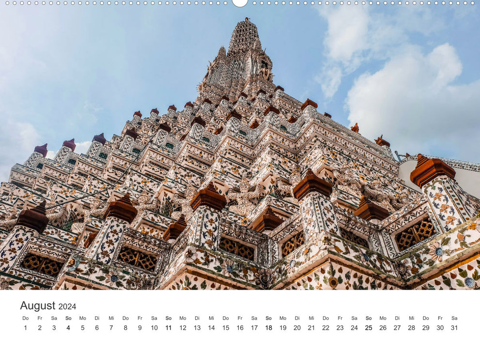 Thailand - Das Land des Lächelns. (CALVENDO Premium Wandkalender 2024)