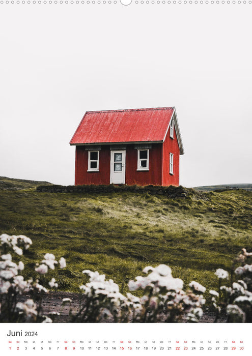 A road trip through Iceland (CALVENDO wall calendar 2024) 