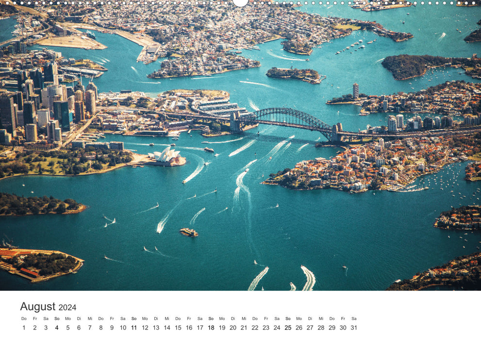 Fascination Australia - Impressions from the Land Down Under (CALVENDO Wall Calendar 2024) 