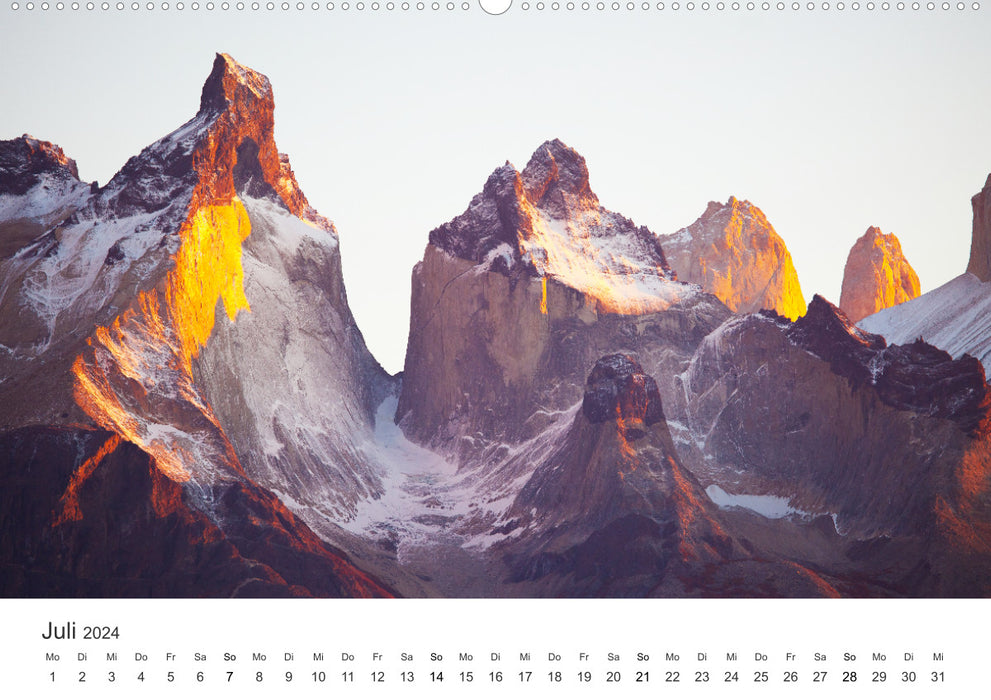 Imposante Berggipfel (CALVENDO Wandkalender 2024)