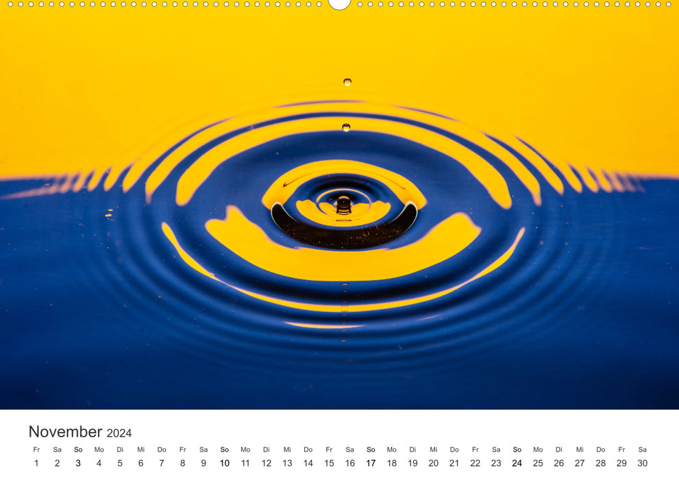 Water, our elixir of life. (CALVENDO Premium Wall Calendar 2024) 