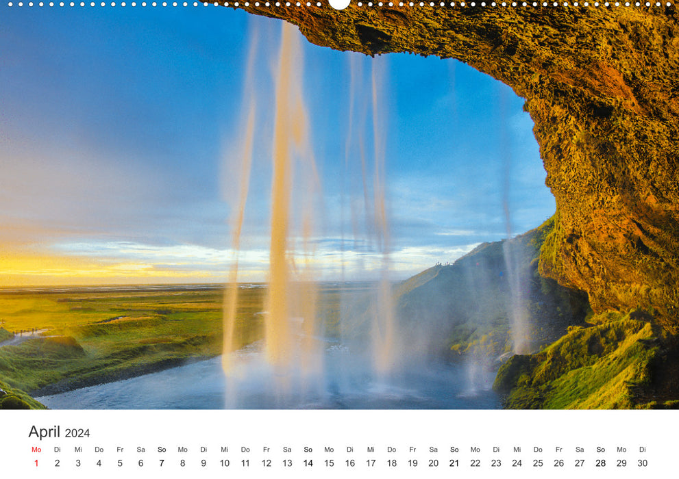 Water, our elixir of life. (CALVENDO Premium Wall Calendar 2024) 