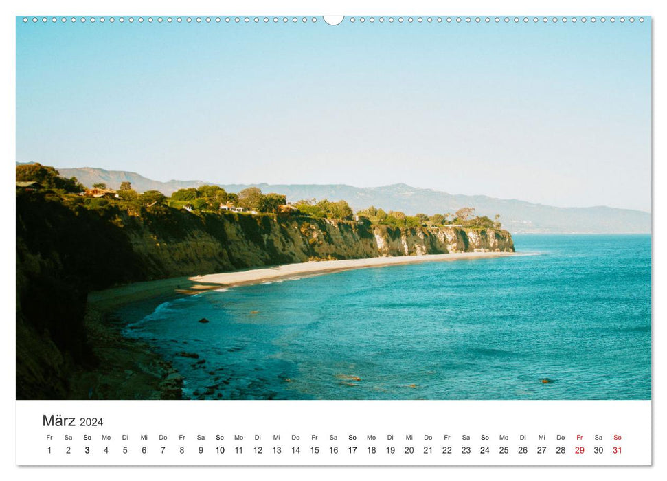 Am Strand von Malibu (CALVENDO Premium Wandkalender 2024)