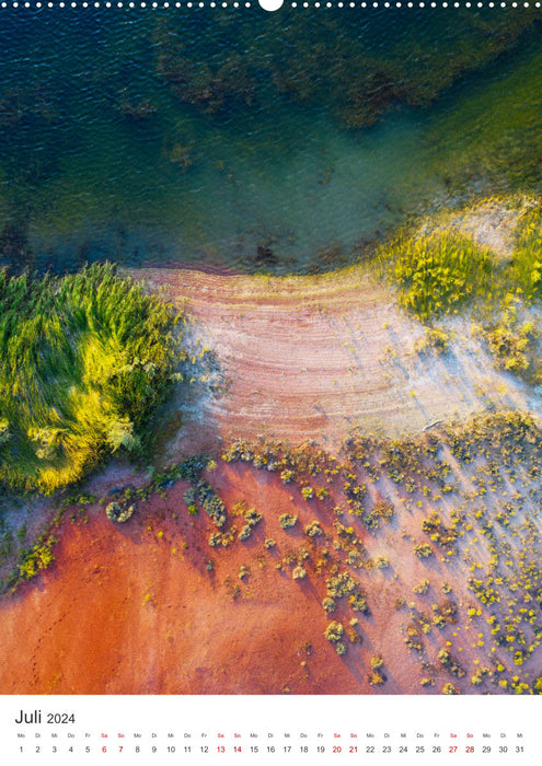 Spectacular drone footage (CALVENDO wall calendar 2024) 