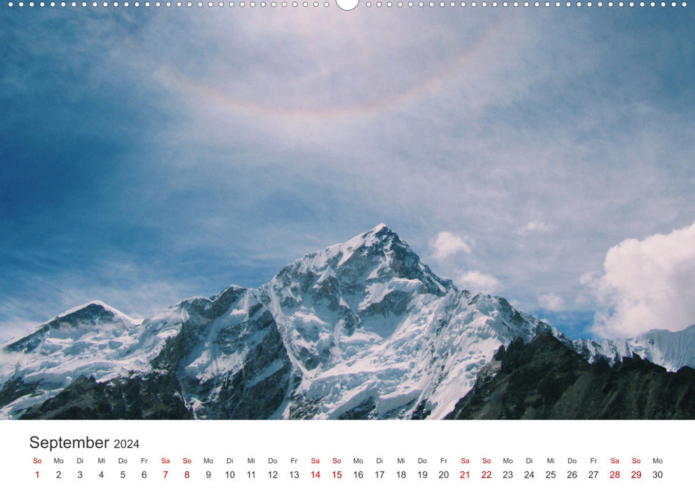 Nepal - in the middle of the Himalayas (CALVENDO wall calendar 2024) 
