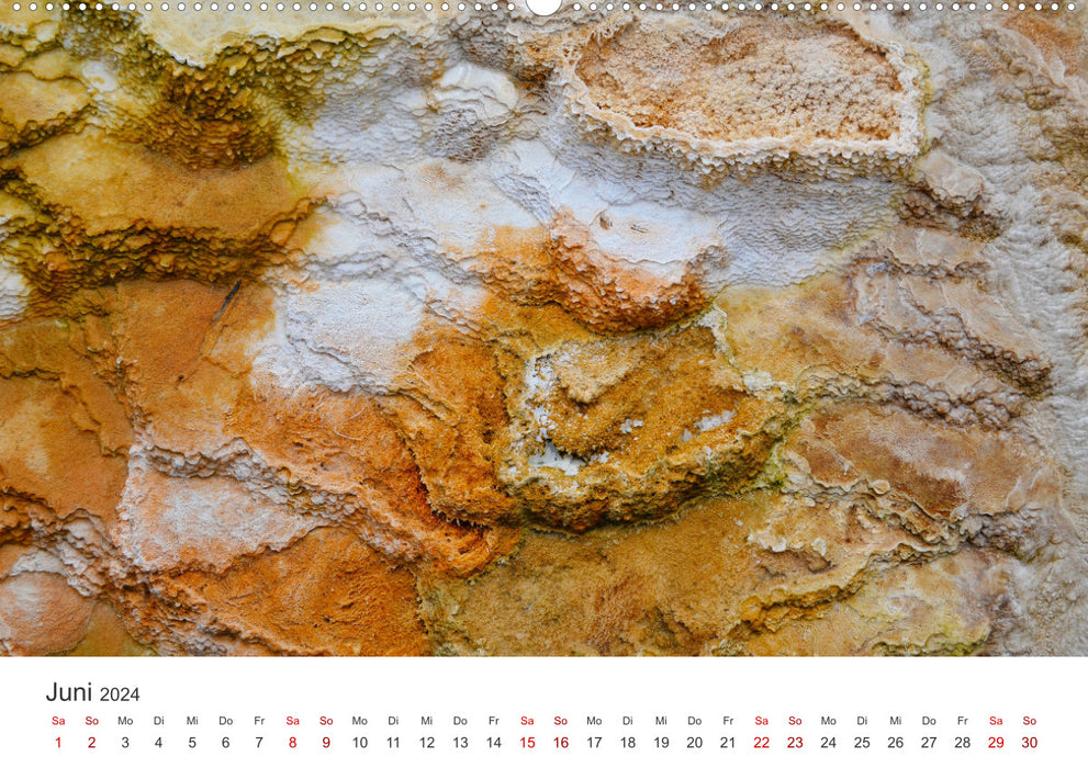 Yellowstone – Comme sur une autre planète. (Calendrier mural CALVENDO Premium 2024) 