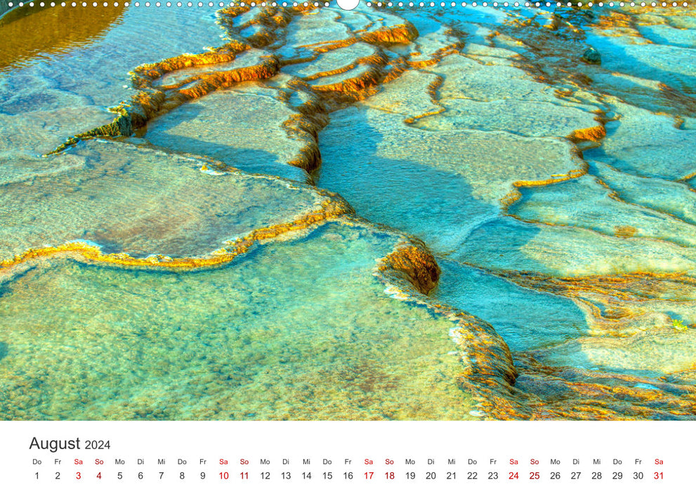 Yellowstone - Like from another planet. (CALVENDO Premium Wall Calendar 2024) 