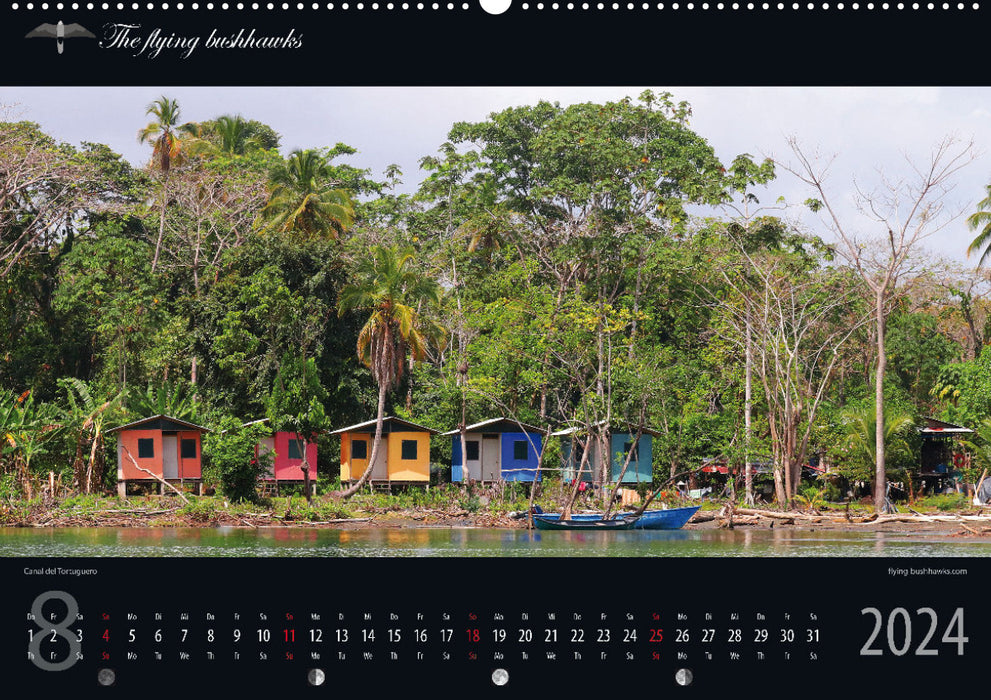 Costa Rica Blickwinkel 2024 (CALVENDO Wandkalender 2024)
