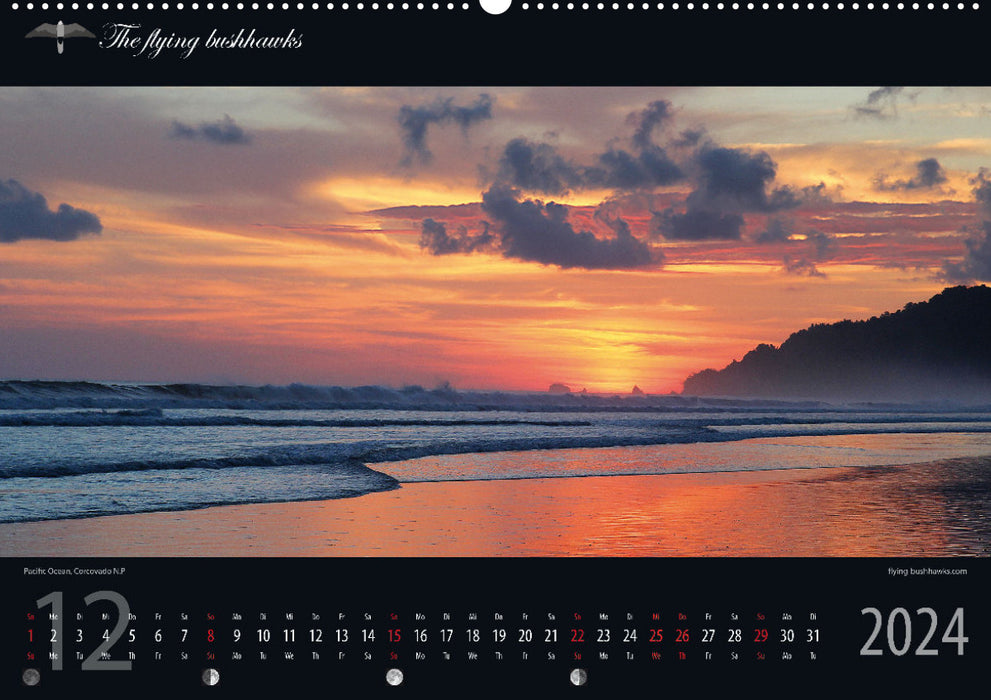 Costa Rica Blickwinkel 2024 (CALVENDO Premium Wandkalender 2024)