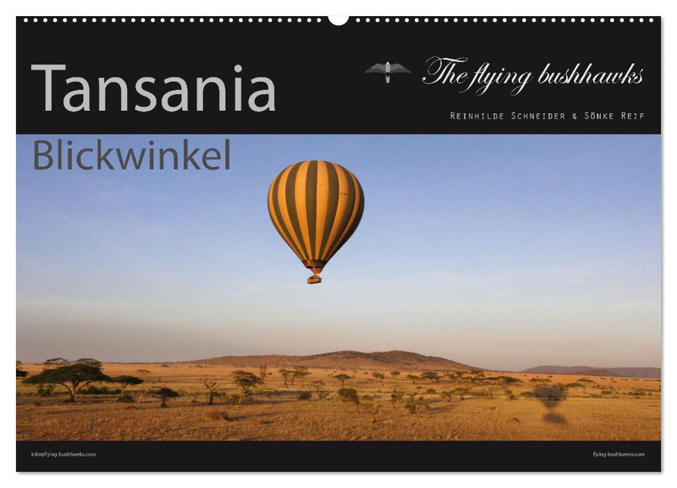 Tansania Blickwinkel 2024 (CALVENDO Wandkalender 2024)