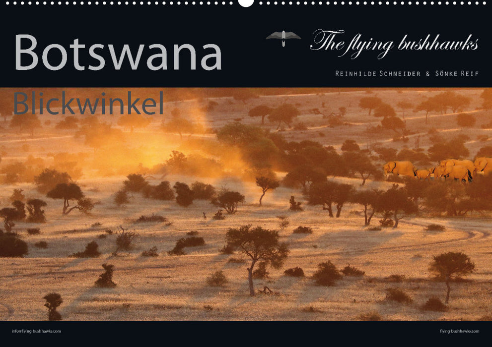 Botswana Blickwinkel 2024 (CALVENDO Wandkalender 2024)