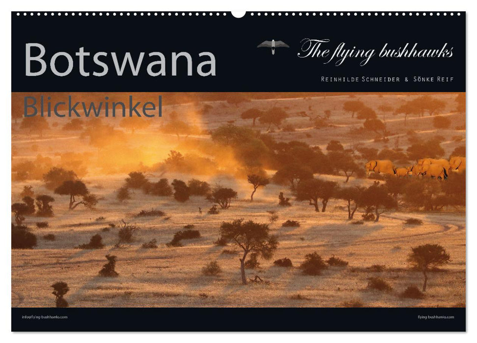 Botswana Blickwinkel 2024 (CALVENDO Wandkalender 2024)