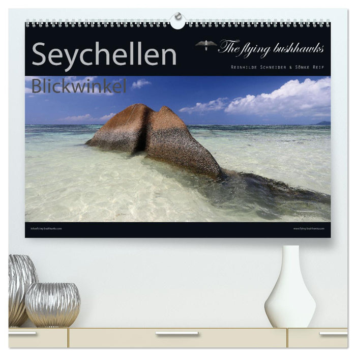 Seychellen Blickwinkel 2024 (CALVENDO Premium Wandkalender 2024)