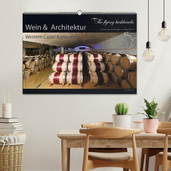 Wein & Architektur 2024 (CALVENDO Wandkalender 2024)