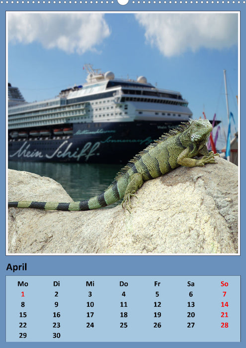 Caribbean 2024 - Impressions of a cruise (CALVENDO wall calendar 2024) 