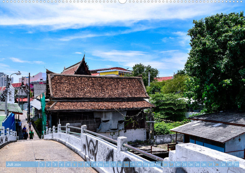 Bangkok City of Angels by Ralf Kretschmer (CALVENDO Premium Wall Calendar 2024) 