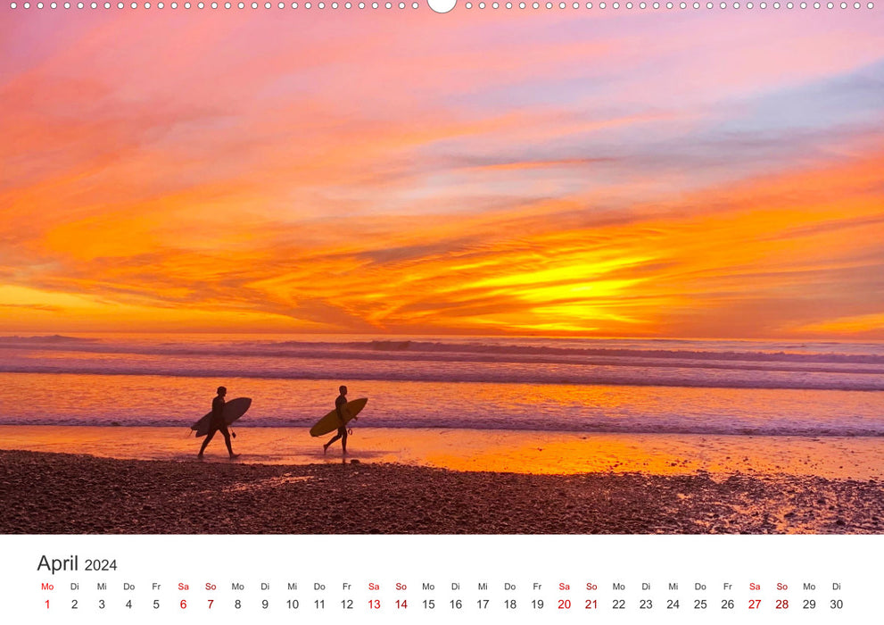 California - Los Angeles, San Francisco and much more. (CALVENDO Premium Wall Calendar 2024) 