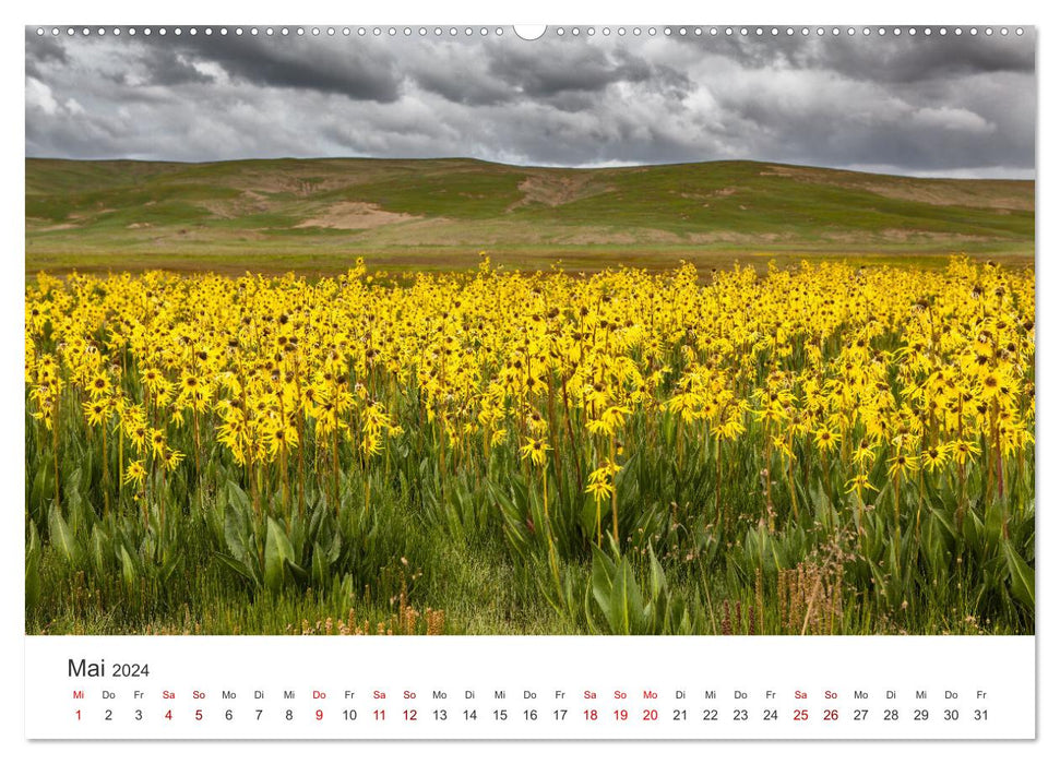 Tibet - Am Fuße des Mount Everest. (CALVENDO Wandkalender 2024)