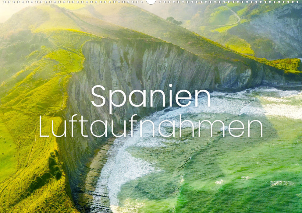 Spain aerial photos (CALVENDO wall calendar 2024) 