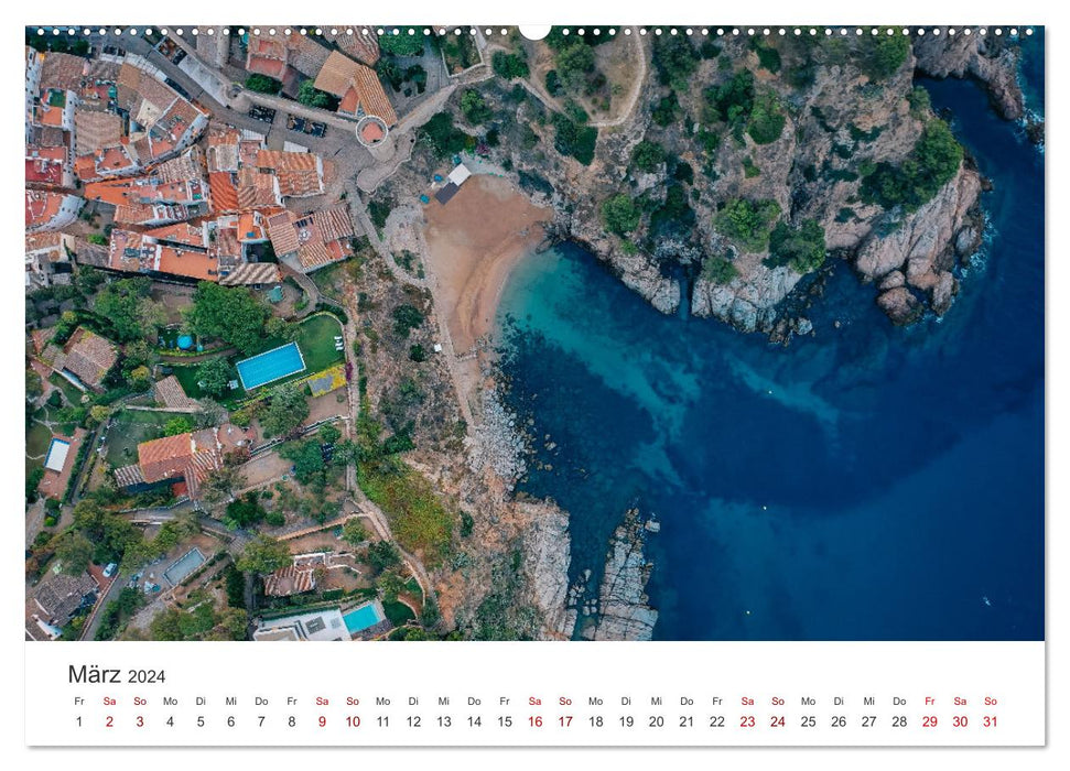 Photos aériennes d'Espagne (Calvendo Premium Wall Calendar 2024) 