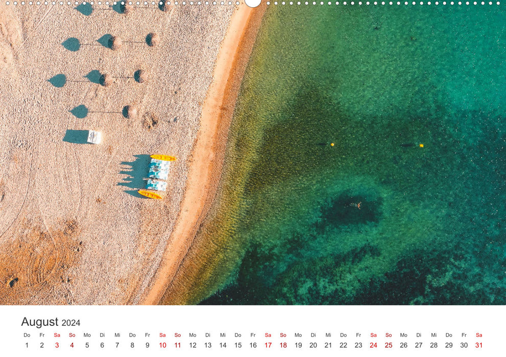 Photos aériennes d'Espagne (Calvendo Premium Wall Calendar 2024) 