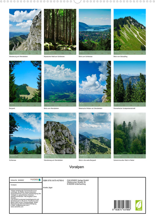 Prealps (CALVENDO Premium Wall Calendar 2024) 