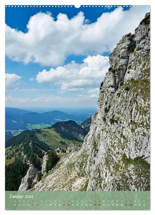 Préalpes (Calendrier mural CALVENDO Premium 2024) 