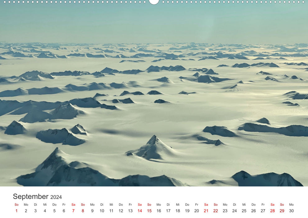 Antarctica - The largest ice desert in the world. (CALVENDO wall calendar 2024) 