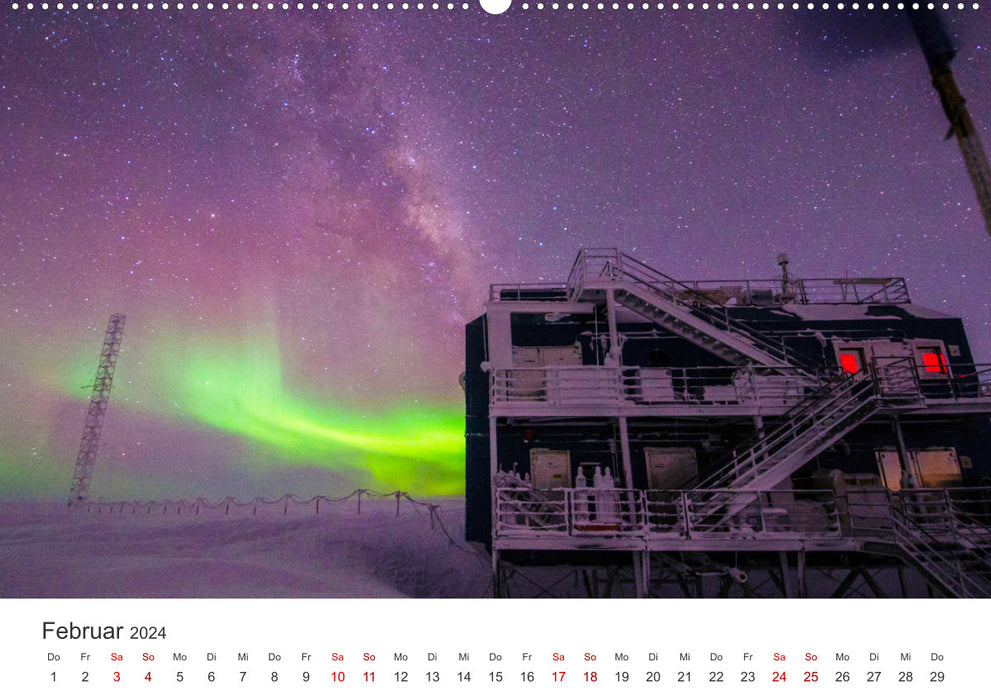 Antarctica - The largest ice desert in the world. (CALVENDO Premium Wall Calendar 2024) 