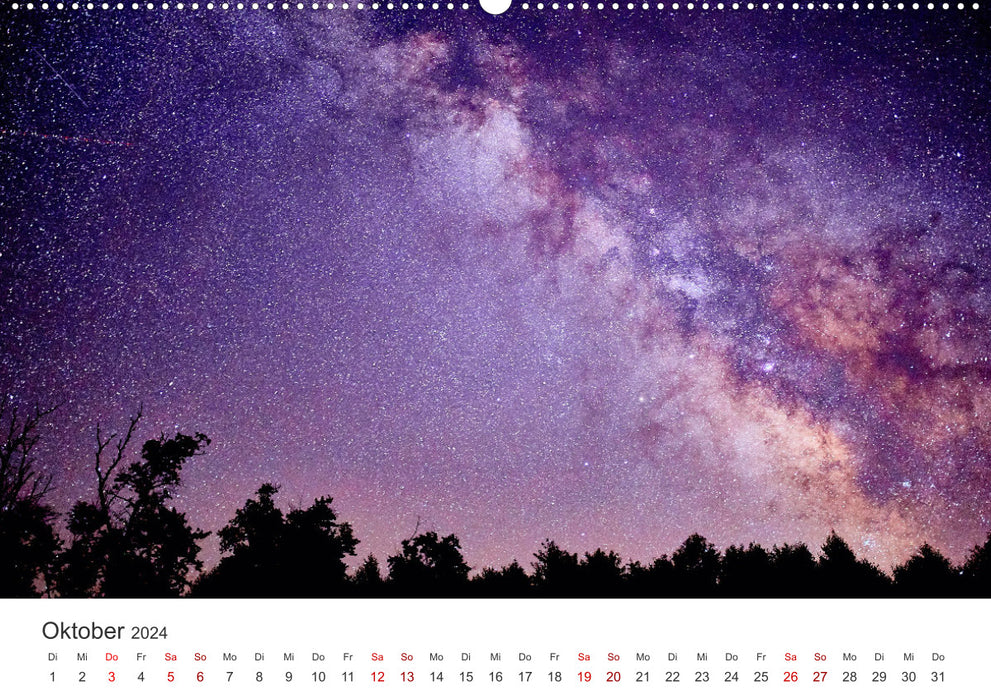 Spektakuläre Aufnahmen unserer Galaxie (CALVENDO Premium Wandkalender 2024)