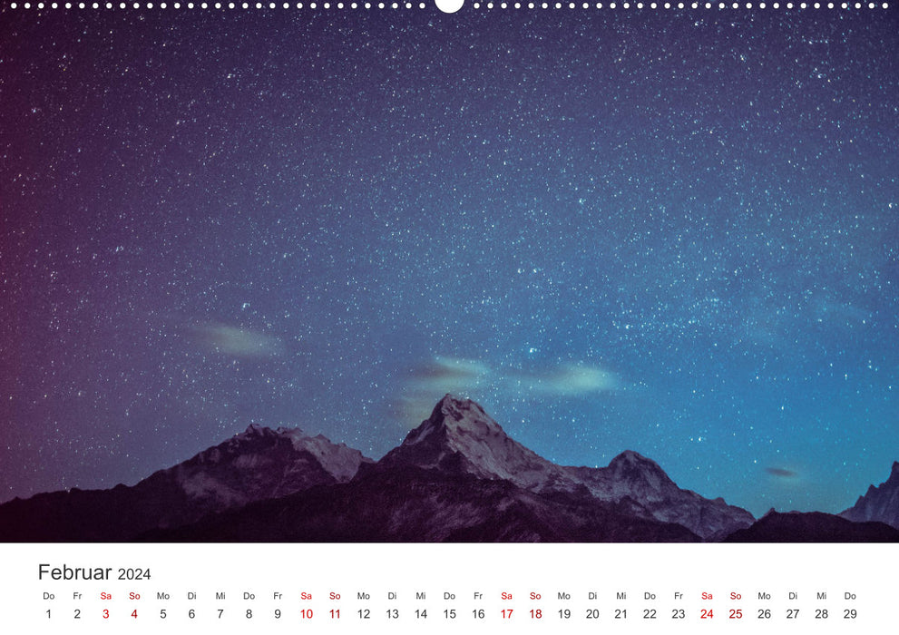 Spectacular images of our galaxy (CALVENDO Premium Wall Calendar 2024) 