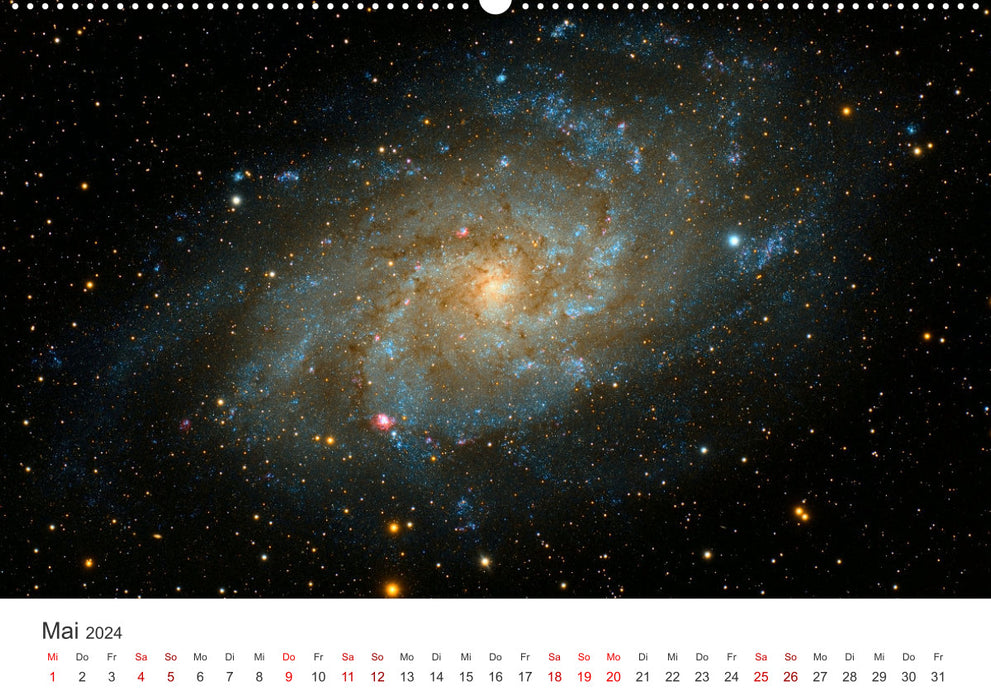 Spectacular images of our galaxy (CALVENDO Premium Wall Calendar 2024) 