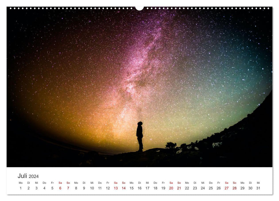 Spektakuläre Aufnahmen unserer Galaxie (CALVENDO Premium Wandkalender 2024)