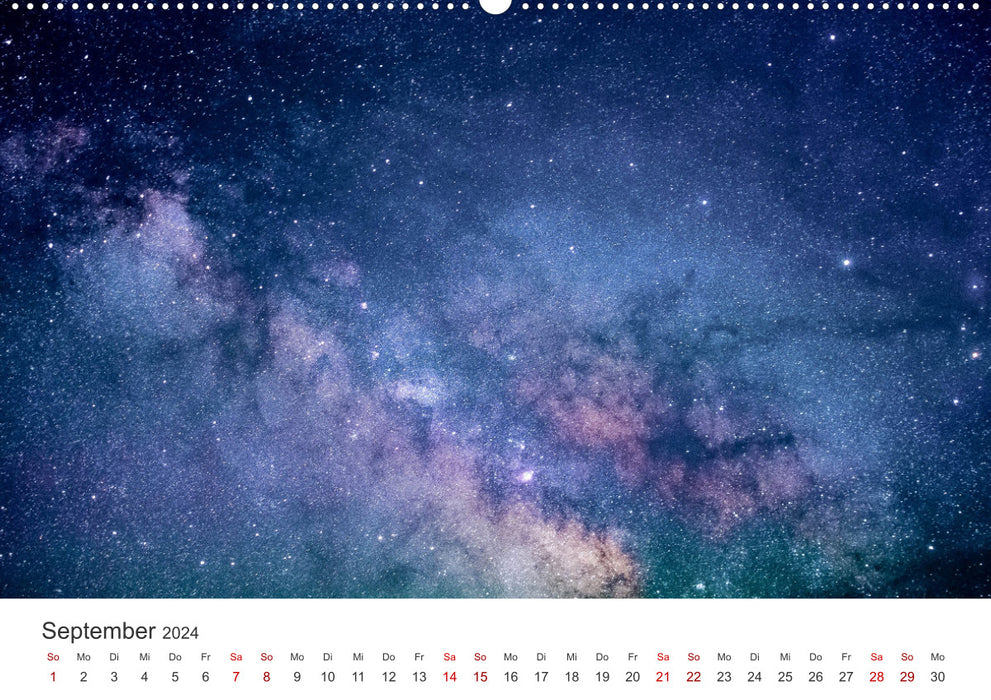 Spectacular images of our galaxy (CALVENDO Premium Wall Calendar 2024) 