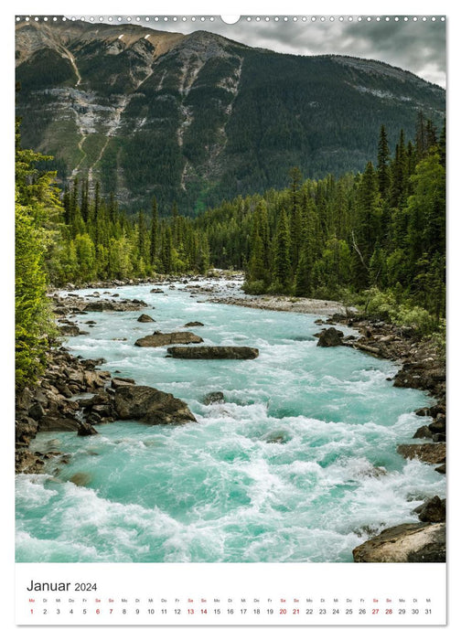 Canada - Between the Atlantic and the Pacific. (CALVENDO wall calendar 2024) 