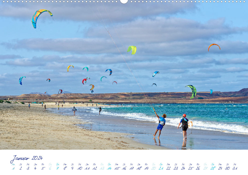 Cap-Vert - Îles d'Amour (Calvendo Premium Wall Calendar 2024) 