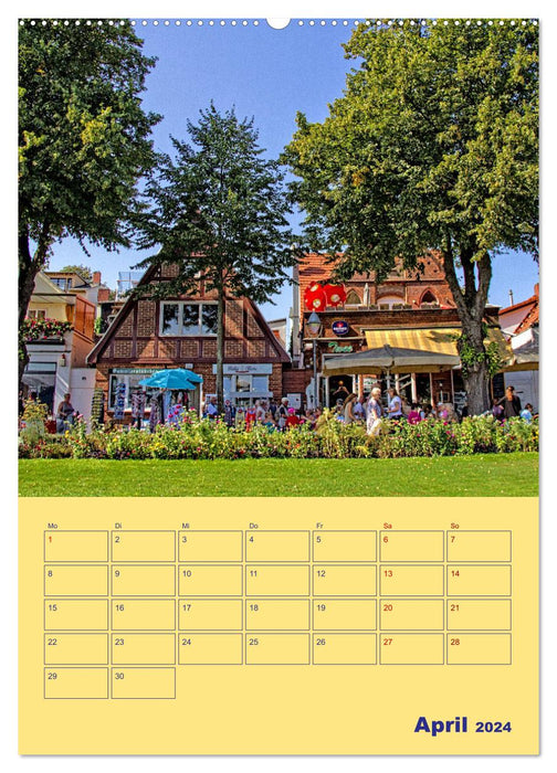 Sehnsuchtsort Warnemünde (CALVENDO Wandkalender 2024)